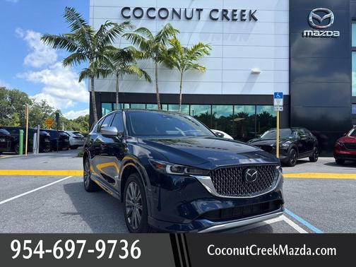 Deep Crystal Blue Mica 2024 Mazda CX-5 Signature