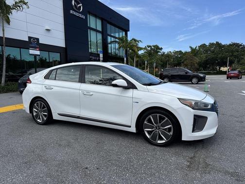 Ceramic White 2019 Hyundai IONIQ Hybrid Limited