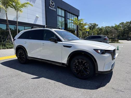 Rhodium White Premium 2026 Mazda CX-90 3.3 Turbo S Premium Sport