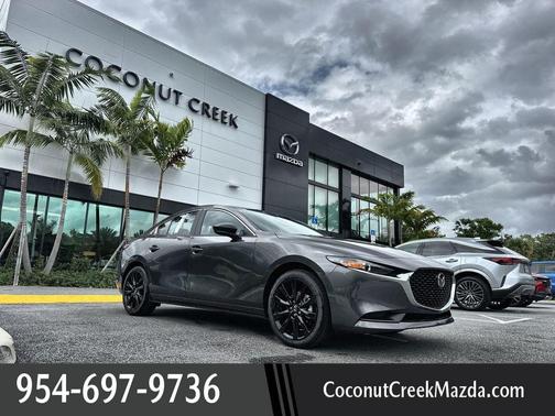 Machine Gray Metallic 2026 Mazda Mazda3 FWD w/Select Package