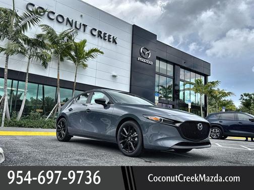 Polymetal Gray Metallic 2026 Mazda Mazda3 2.5 S Carbon Edition