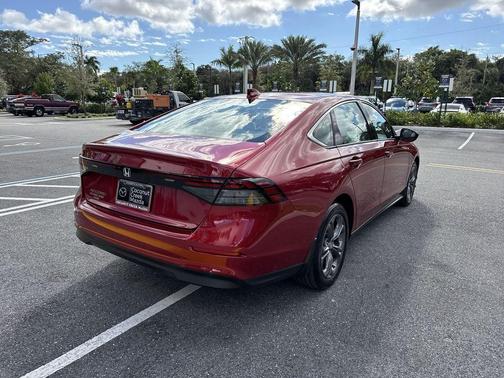Radiant Red Metallic 2024 Honda Accord EX