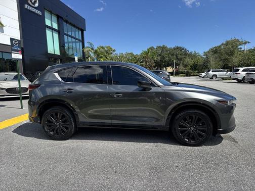 Machine Gray Metallic 2022 Mazda CX-5 2.5T