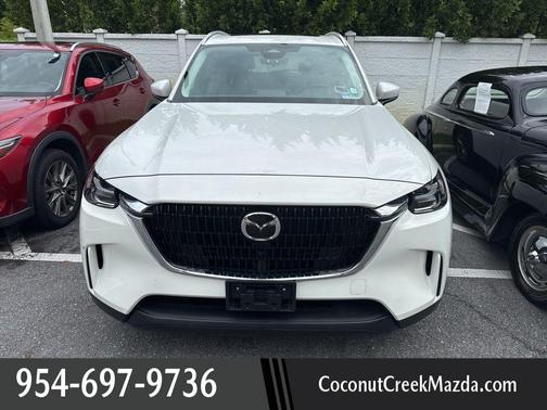Rhodium White Metallic 2024 Mazda CX-90 3.3 Turbo Preferred