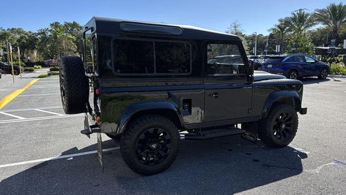 Black 1987 Land Rover Defender