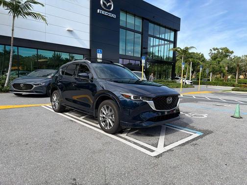 Crystal Blue 2025 Mazda CX-5 2.5 S Premium Plus Package