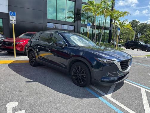 Deep Crystal Blue 2023 Mazda CX-9 Touring Plus