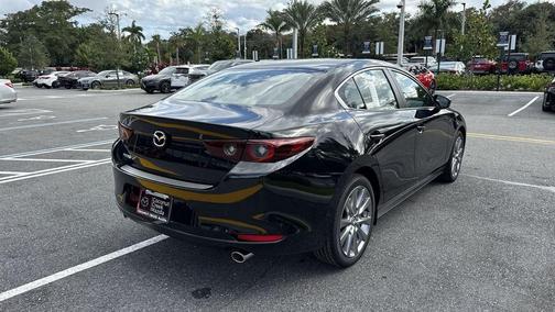 Jet Black Mica 2026 Mazda Mazda3 FWD w/Preferred Package