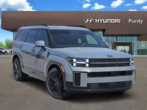 Hampton Gray 2026 Hyundai SANTA FE HEV Calligraphy