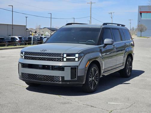 Hampton Gray 2026 Hyundai SANTA FE HEV Calligraphy