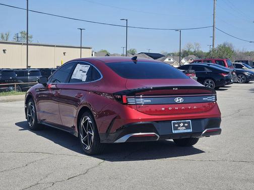 Ultimate red 2026 Hyundai SONATA SEL