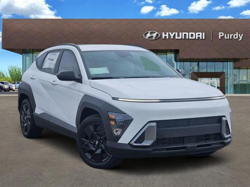 Atlas White 2026 Hyundai KONA SEL Sport