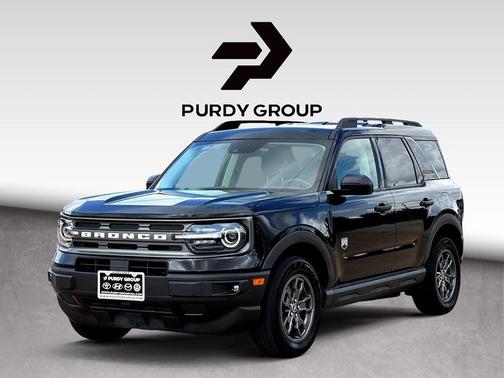 Shadow Black 2021 Ford Bronco Sport Big Bend