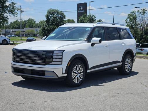 Creamy White Pearl 2026 Hyundai Palisade Hybrid SEL 7P