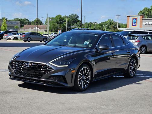 Gray 2021 Hyundai SONATA Limited