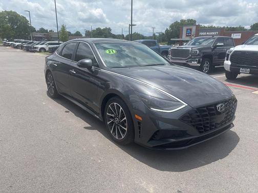 Gray 2021 Hyundai SONATA Limited
