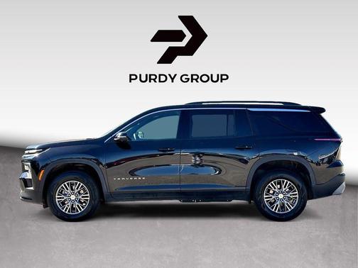 Black Metallic 2024 Chevrolet Traverse LT