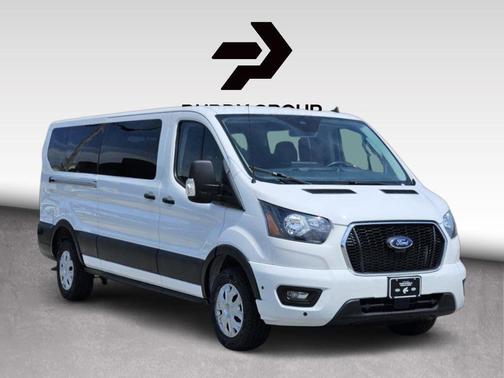 Oxford White 2024 Ford Transit-350 XLT