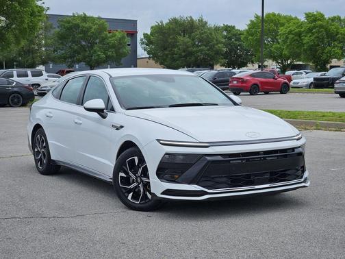 Serenity White 2025 Hyundai SONATA SEL