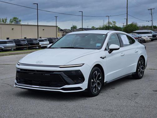 Serenity White 2025 Hyundai SONATA SEL