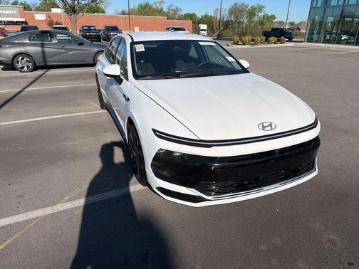 Serenity White 2025 Hyundai SONATA SEL