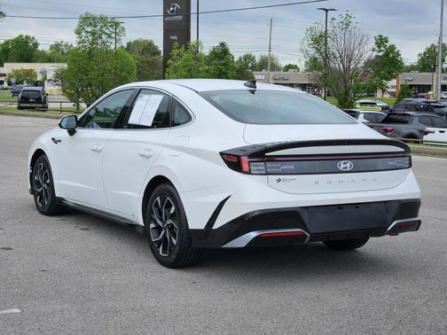 Serenity White 2025 Hyundai SONATA SEL