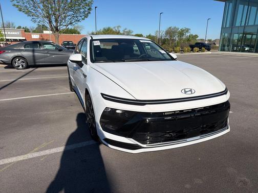 Serenity White 2025 Hyundai SONATA SEL