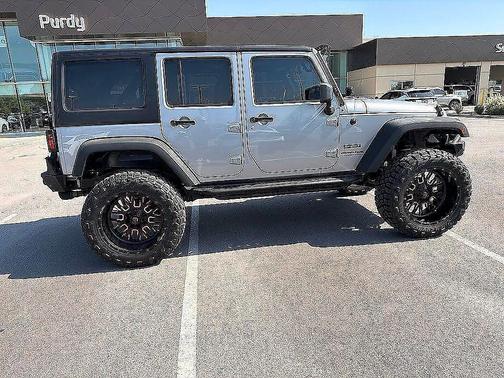 Billet Silver Metallic Clearcoat 2018 Jeep Wrangler JK Unlimited Sport