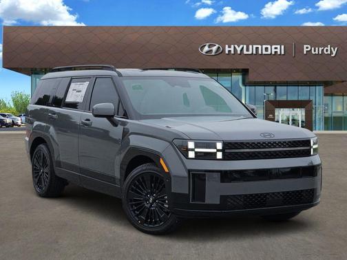 Hampton Gray 2026 Hyundai SANTA FE HEV Calligraphy