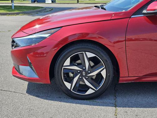 Scarlet Red Pearl 2023 Hyundai ELANTRA HEV Limited