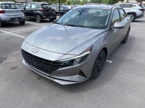 Fluid Metal 2023 Hyundai ELANTRA HEV Blue