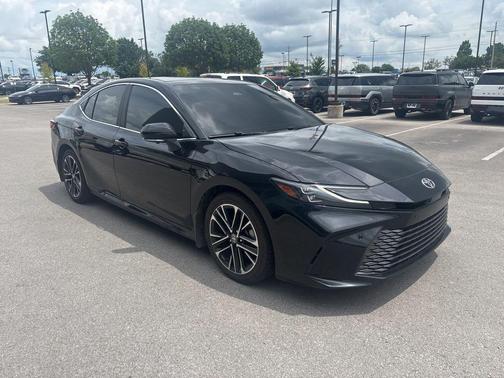 Midnight Black Metallic 2025 Toyota Camry XLE