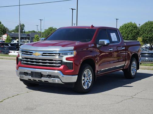 Cherry Red Tintcoat 2022 Chevrolet Silverado 1500 LTZ