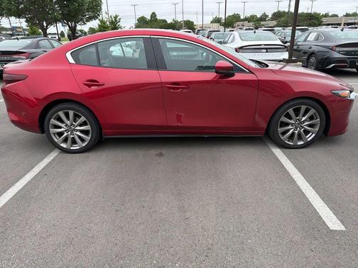 Soul Red Crystal Metallic 2019 Mazda Mazda3 FWD w/Select Package