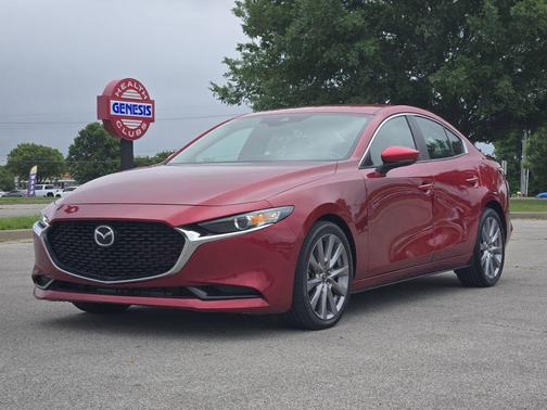 Soul Red Crystal Metallic 2019 Mazda Mazda3 FWD w/Select Package
