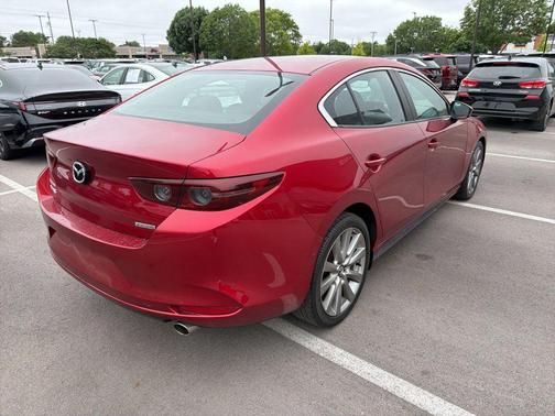 Soul Red Crystal Metallic 2019 Mazda Mazda3 FWD w/Select Package
