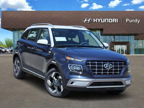 Denim w/White Roof 2026 Hyundai VENUE SEL w/Two-Tone Roof