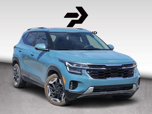 Pluton Blue 2025 Kia Seltos SX Turbo