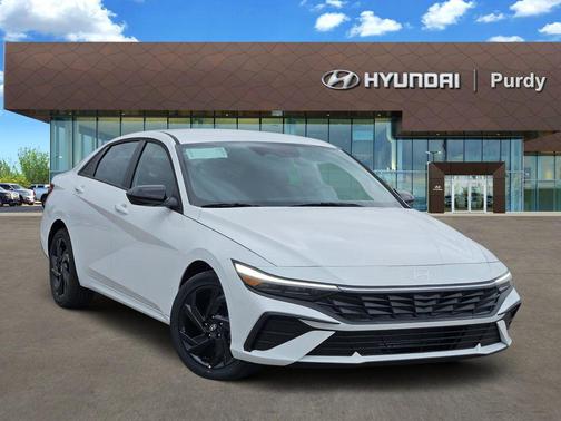Serenity White 2026 Hyundai ELANTRA Sport
