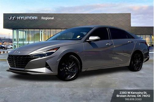 2023 Hyundai ELANTRA HEV Blue