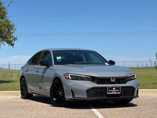 Gray 2025 Honda Civic Sport