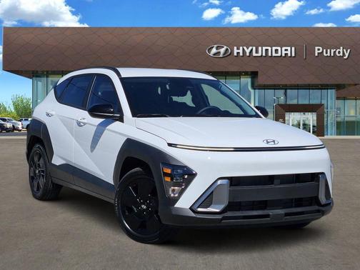 Atlas White 2026 Hyundai KONA SEL Sport