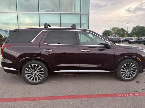 Sierra Burgundy 2024 Hyundai PALISADE Calligraphy