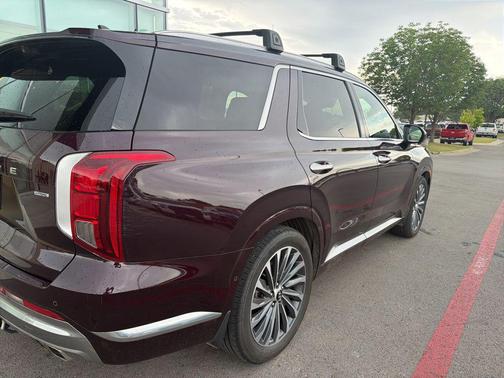 Sierra Burgundy 2024 Hyundai PALISADE Calligraphy