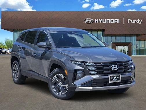 Ecotronic Gray 2026 Hyundai TUCSON Hybrid Blue SE