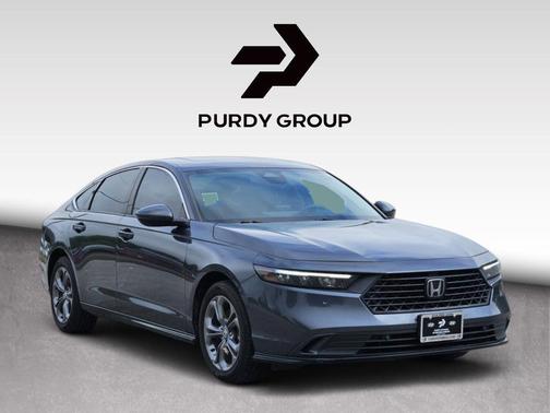 Gray 2024 Honda Accord Hybrid EX-L