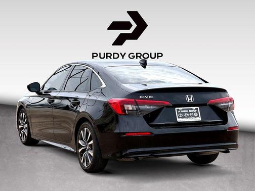 Crystal Black Pearl 2024 Honda Civic EX