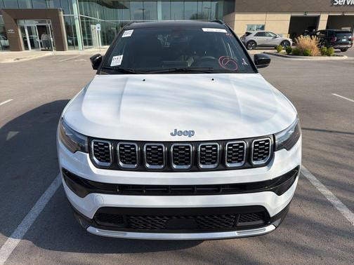 Bright White Clearcoat 2025 Jeep Compass Limited