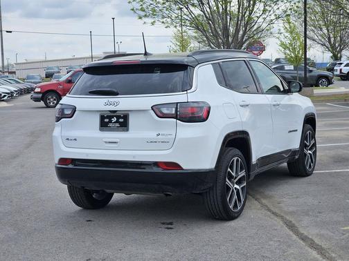 Bright White Clearcoat 2025 Jeep Compass Limited