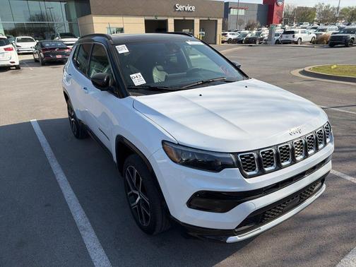 Bright White Clearcoat 2025 Jeep Compass Limited
